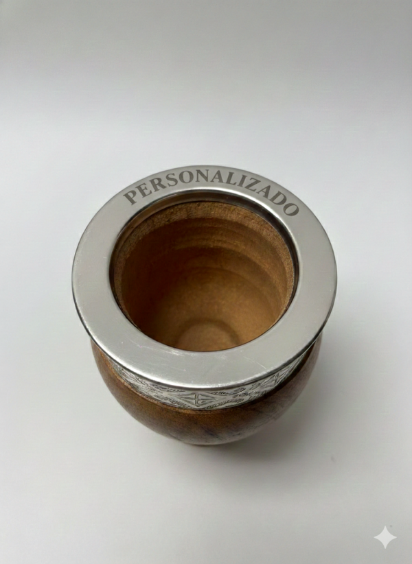 Mate Imperial De Algarrobo personalizado