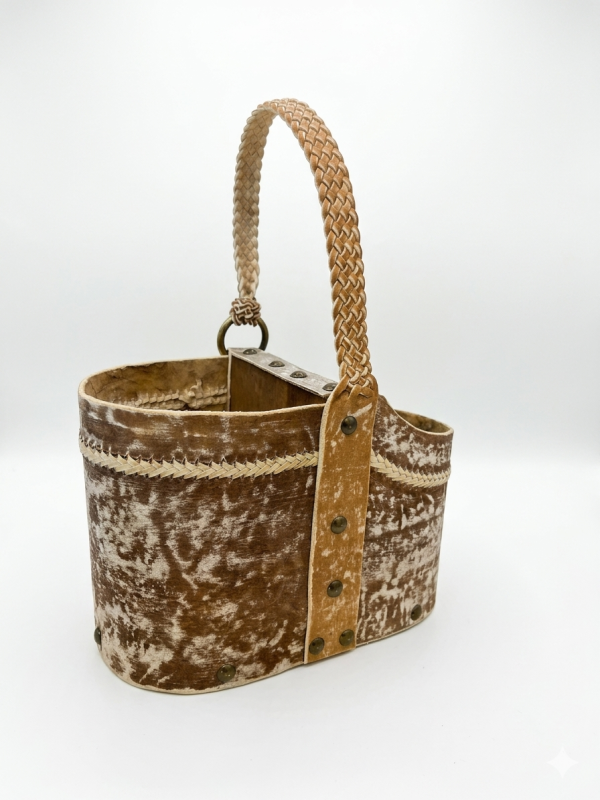 Matera Cuero Crudo estilo nevada