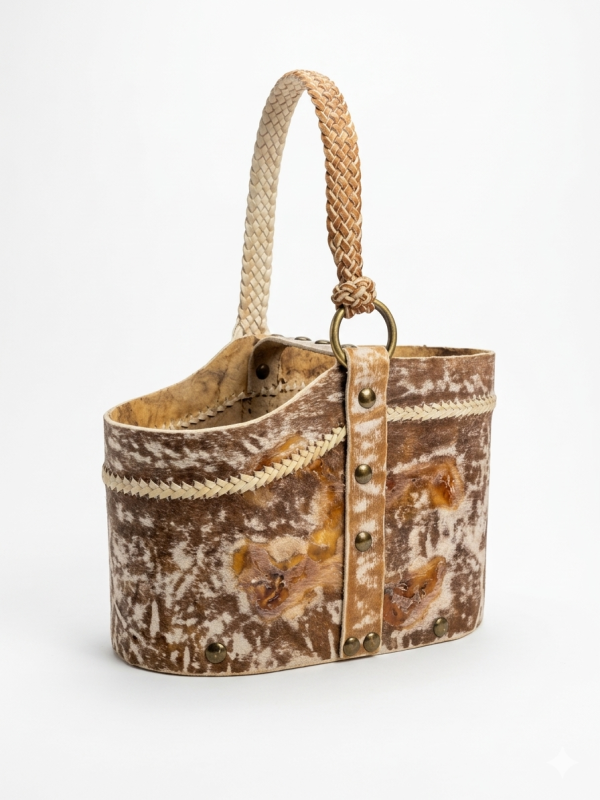 Matera Cuero Crudo estilo nevada